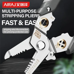 AIRAJ Multifunctional Handheld Branching and Crimping PliersStripping Pliers Electrician Specific Wire Cutting Pliers hand tools