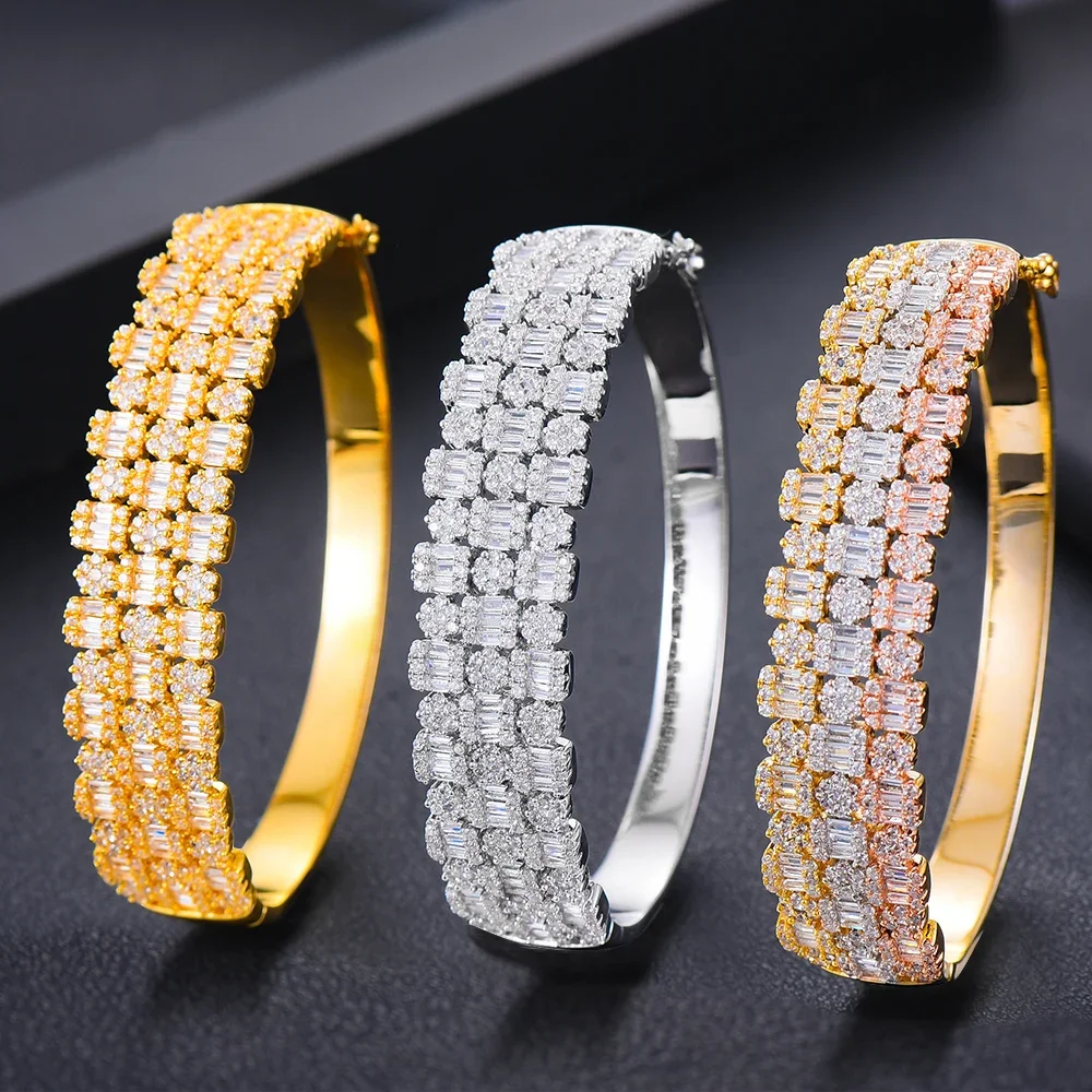 

Kellybola 2021 Personality Trendy Bangle Gorgeous Super Gift for girl Friends Lover New surprise Bridal Wedding High Quality