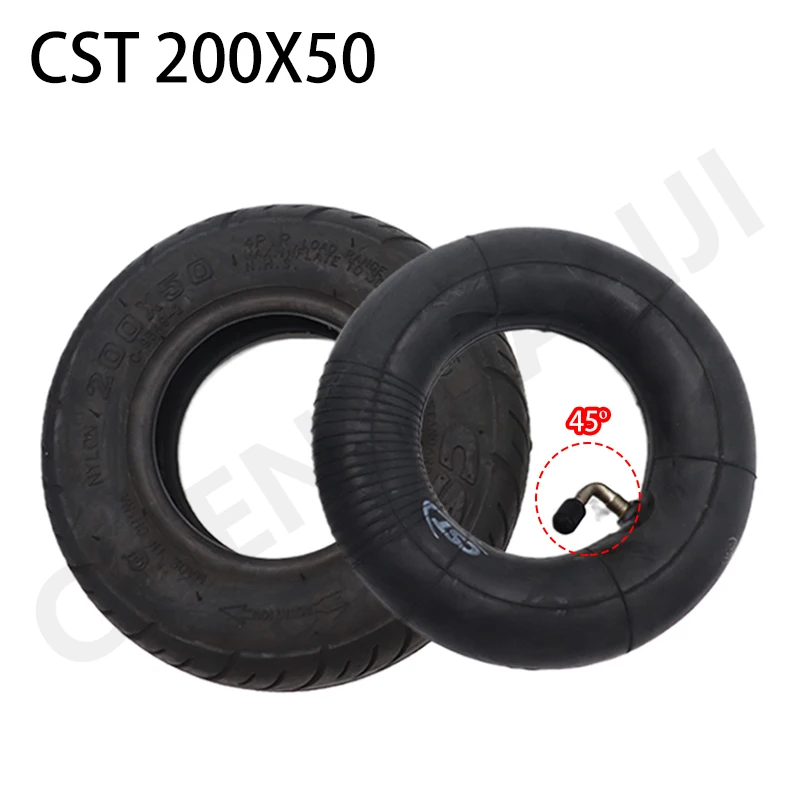 CST 200x50 Inner and Tyre 8 inch right angle Mini Electric Scooter Tire  Vehicle 200*50