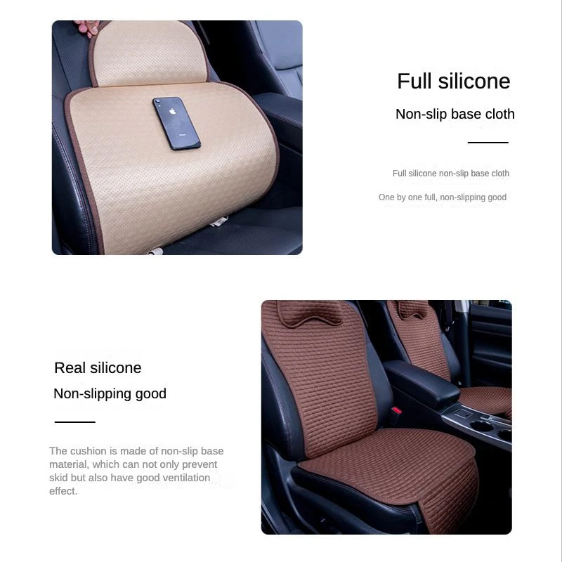 Linen car seat cushion all season general purpose single piece  car seat cover  seat cushion  accesorios para auto