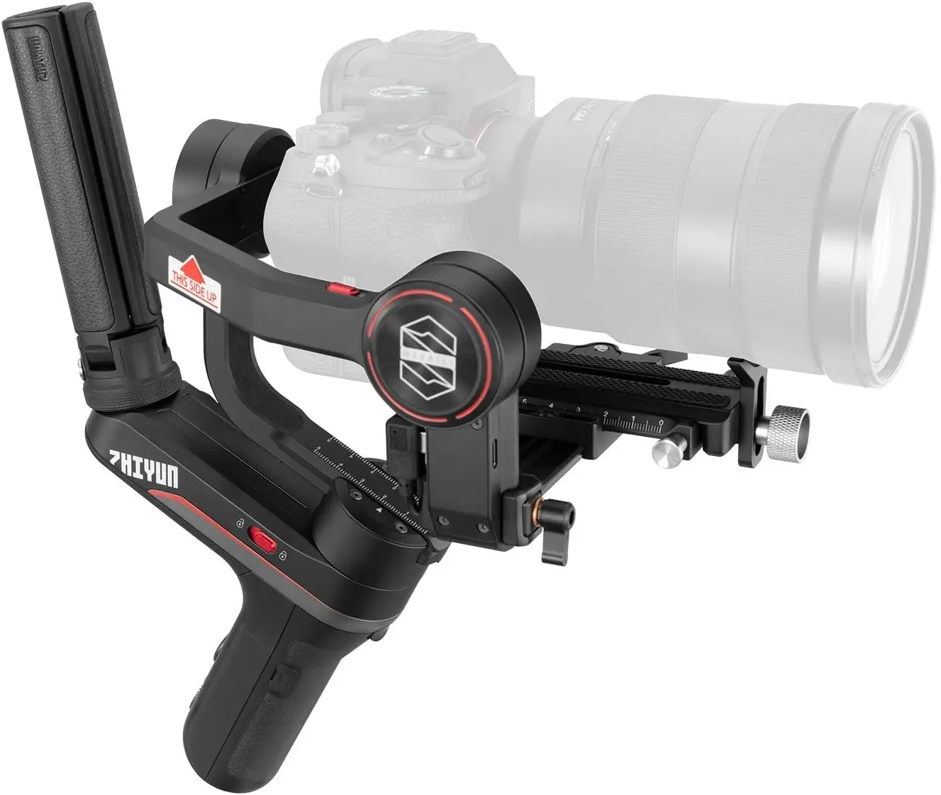 

Zhiyun Weebill S 3-Axis Gimbal Stabilizer for Mirrorless and DSLR Cameras Intelligent Tracking Dynamic Stability Canon