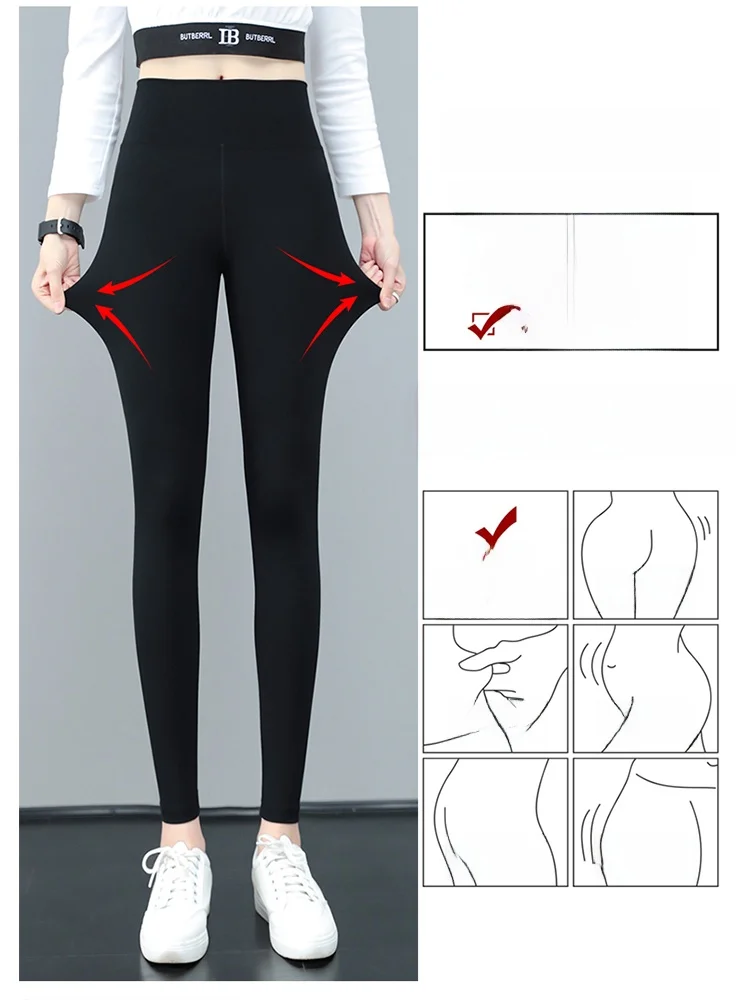 Pantalones de Yoga adelgazantes de cintura alta para mujer, pantalones largos deportivos con patrón de piel de arca, ropa informal, tela de nailon cómoda