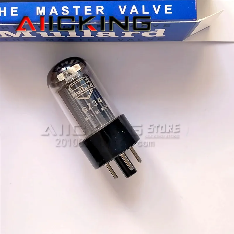 차세대 영국 멀라드 GZ34 튜브 정류기, 재고 (볼륨 할인), 5Z4P, 5U4C, 5AR4, 1 개