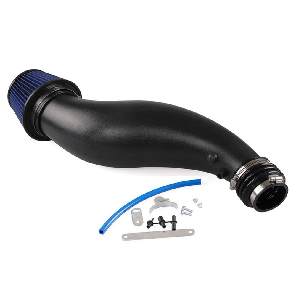 Car Air Intake Pipe For Honda Civic 92-00 EK EG Air Filter Intake Pipe Black Red Blue Real Carbon