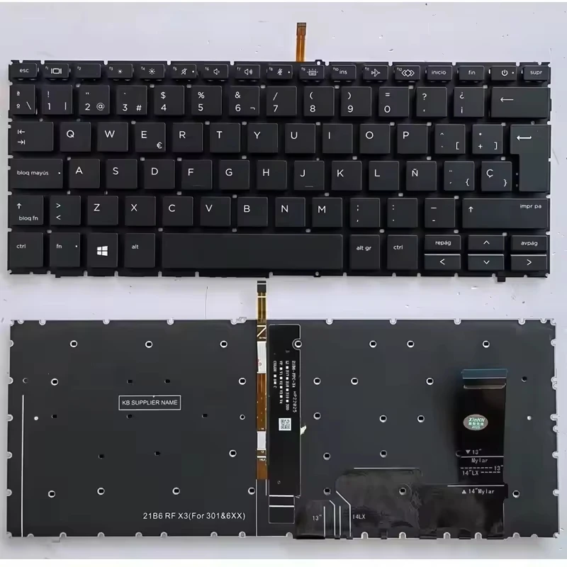 

Клавиатура США/SP/Великобритании для HP Probook 830 G9/840 G9/845 G9 440 G9/445 G9/445R G9 EliteBook Zbook 840 G9 G10 G11/845 G9 G10