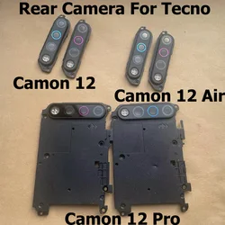 For Tecno Camon 12 Air Pro Rear Camera Glass Lens Back Main Camera Glass Lens Ring Frame Cover Replacement Parts