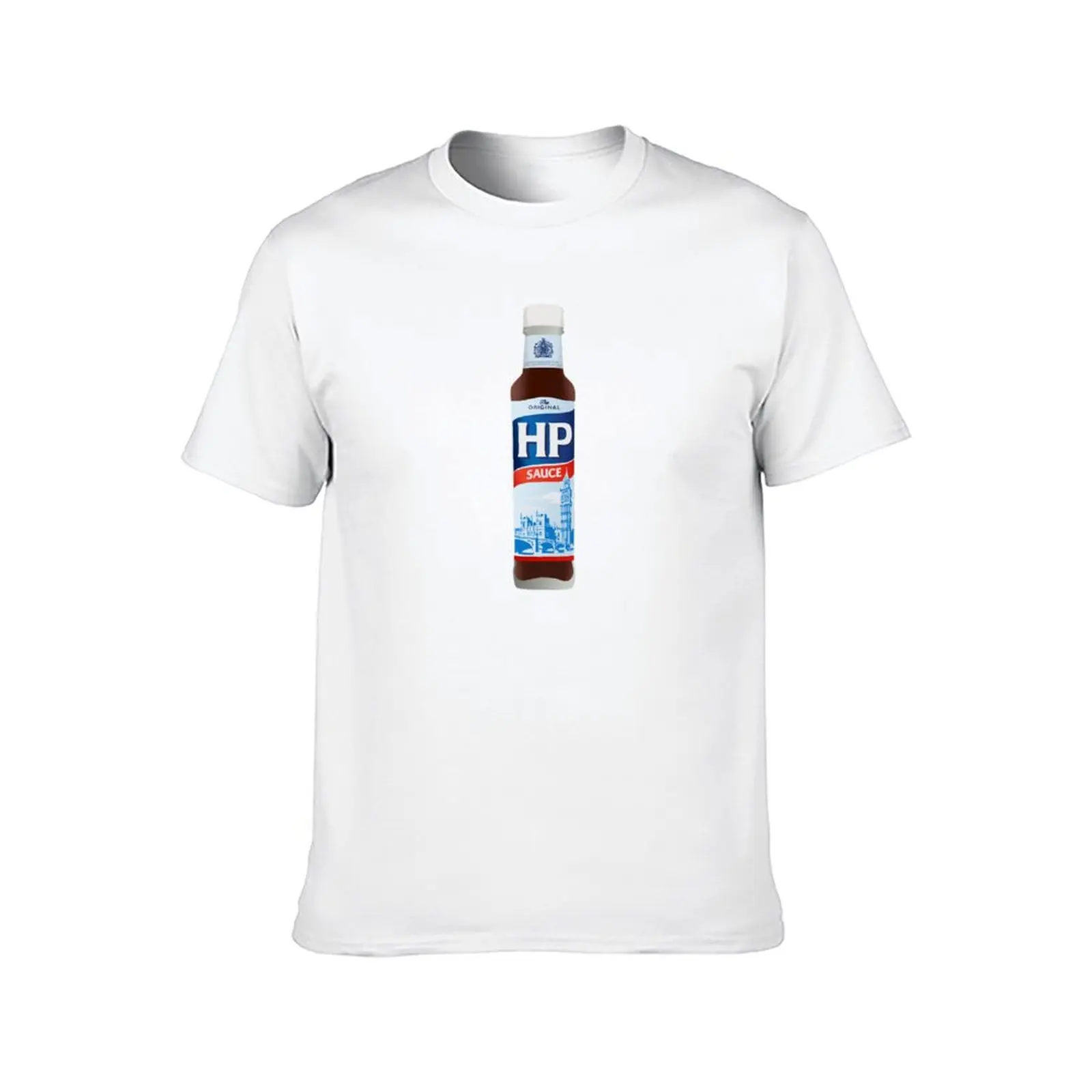 HP Sauce Condiment Bottle T-Shirt man t shirt graphic anime t shirts oversize T-Shirt