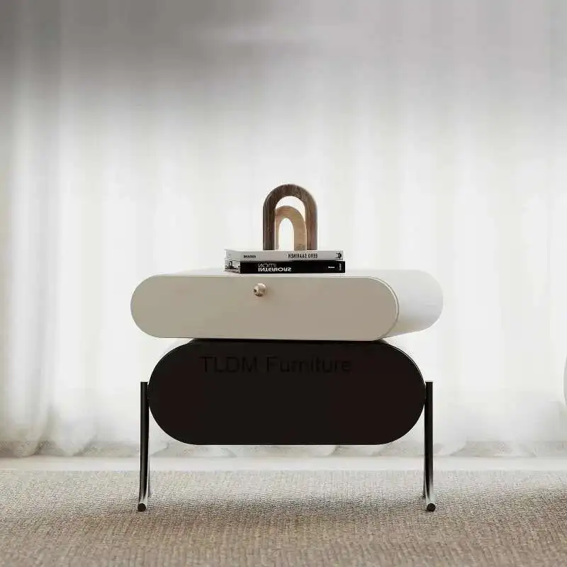 

Storage Trendy Night Table Nordic Aesthetic Simple Luxury Night Table Storage Italian Muebles De Dormitorio Bedroom Furniture