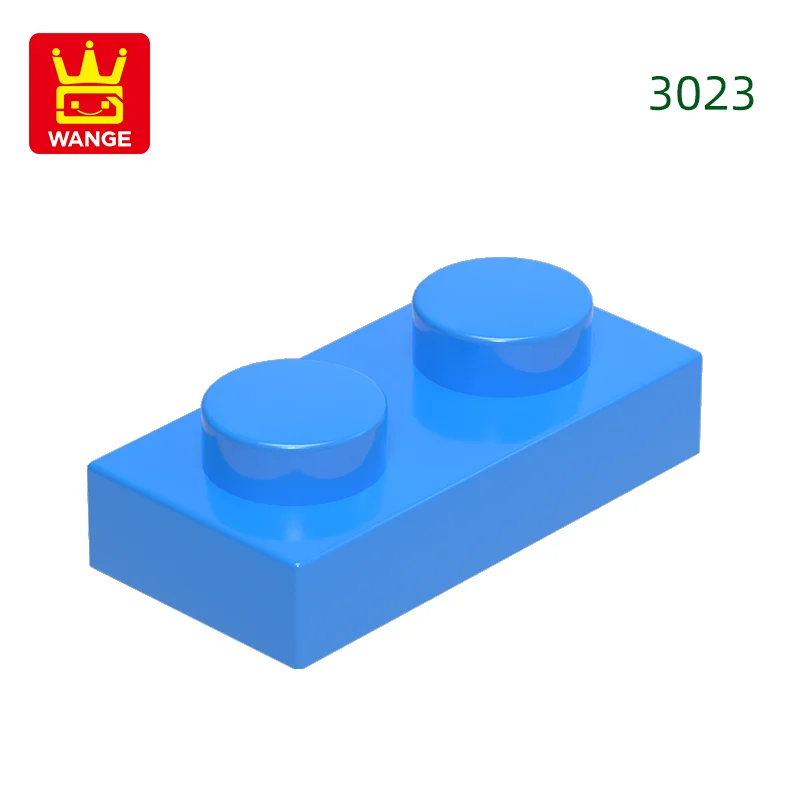 Wange 313 stks/partij 3023 6225 1x2 Lage Bouwsteen Moc Basic Onderdelen Compatibel met Bricks DIY Kinderen speelgoed Montage Geschenkdoos - afbeelding 1