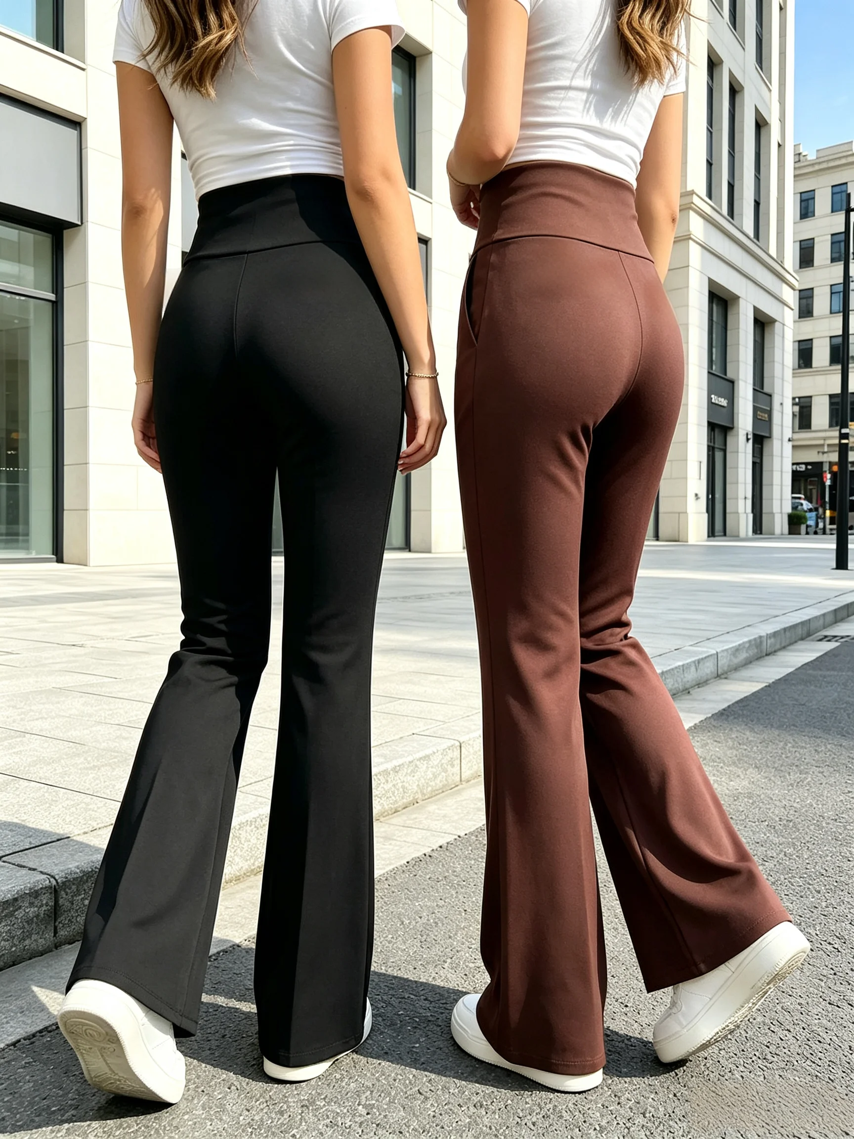 Celana Panjang Model Flare Pin - Dress Pant Flat Front ulasan dan harga