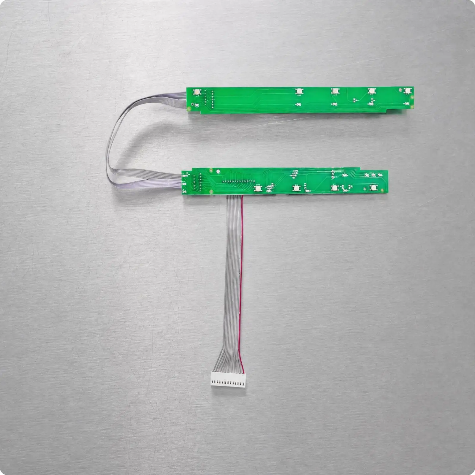 Copper Dishwasher Control Panel Button Kit 5304518467 User Interface Board with Ribbon Cables for FFID2426