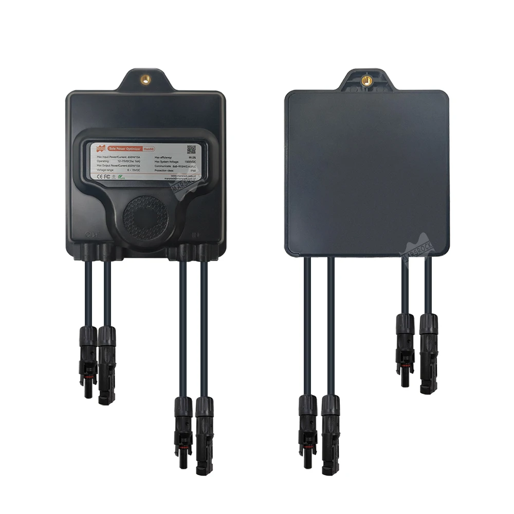 Otimizador de Energia Fotovoltaica para Monitoramento do Sistema de Painel Solar Limitação de Tensão Anti-hotspot 400w 600w 800w 1300w 1600w Entrada 13v75v Ip68