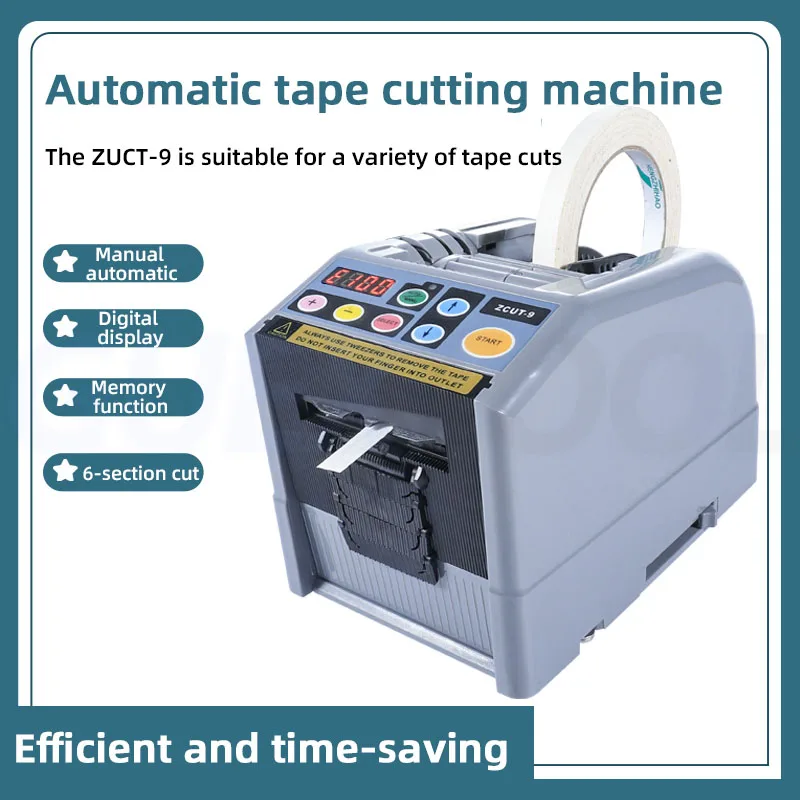 

ZCUT-9 Tape Cutting Machine Transparent PET Protective Film Fully Automatic High Temperature Double sided Tape Cutting Machine