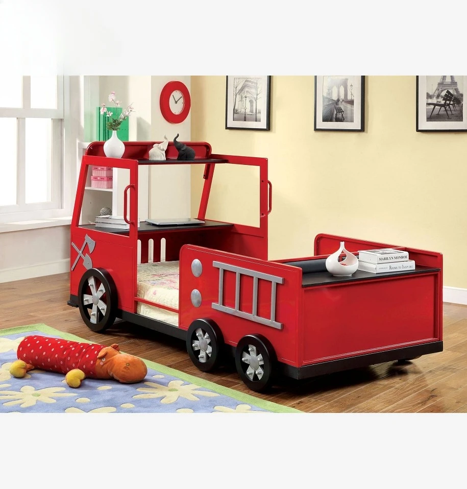 Car bed creative cartoon fire lathe multifunctional