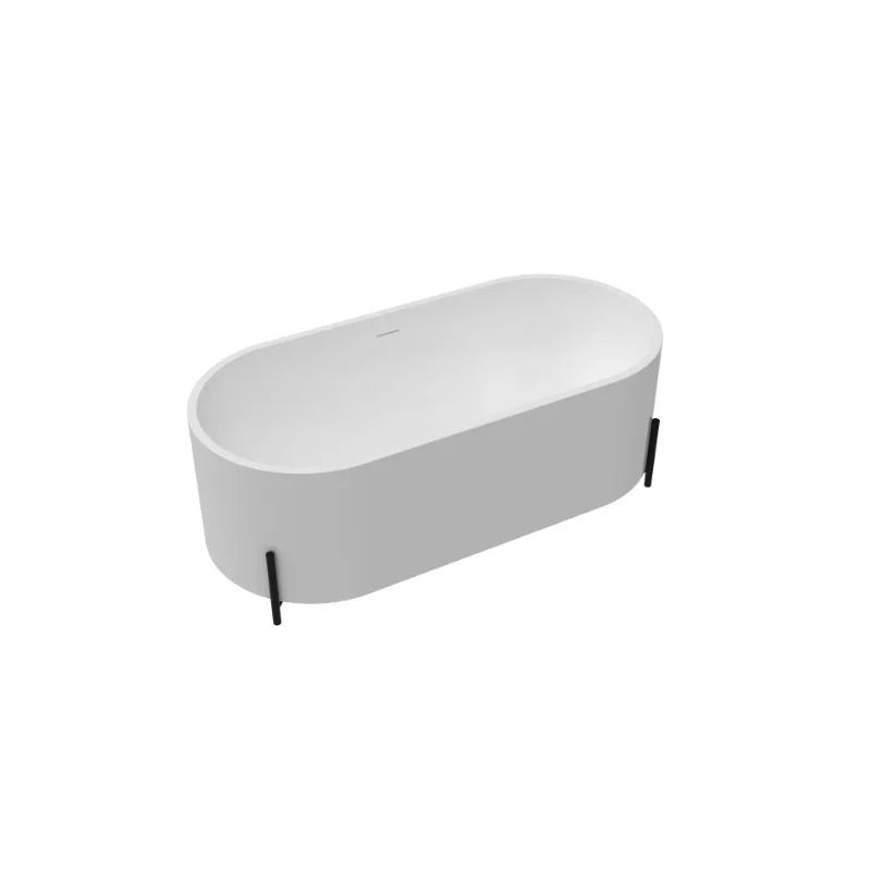 Comfort Style Freestanding Bathtub Featuring Iron Multiple Sizes Can Be Soaked in The Bathroom