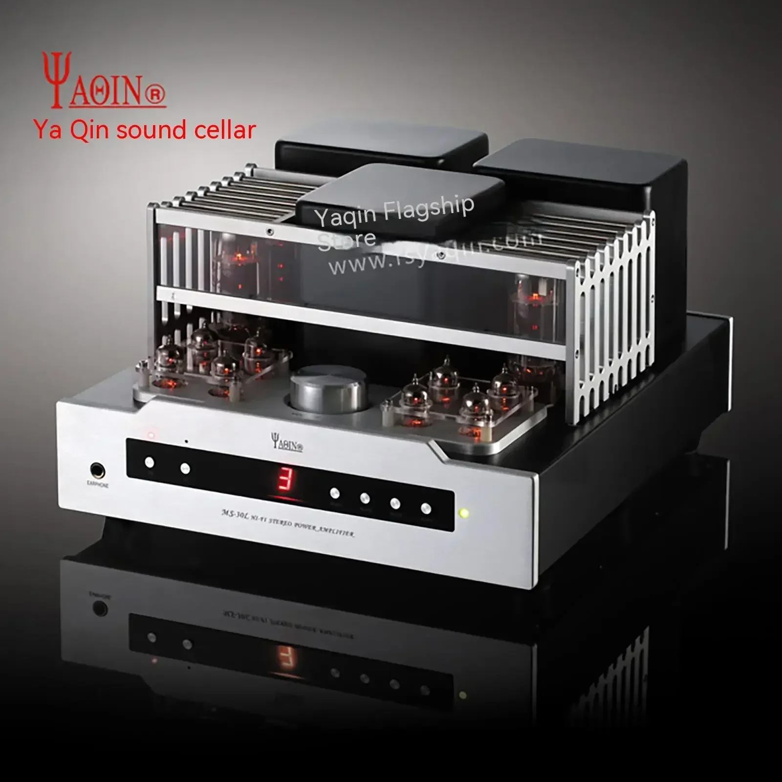 YAQIN MS-30L Bladder Machine EL34 Vacuum Tube Amplifier Fever HiFi High Fidelity Power Amplifier Home Audio Factory Direct Sales