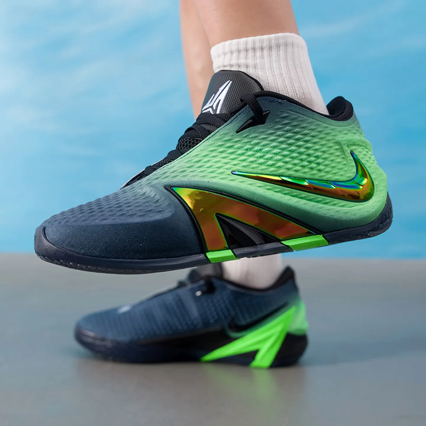 Nike Ja 4 Ep Sports Shoes Ja Morant 4Th Generation Men's Non-Slip and Wear-Resistant On-Court Actual Game Training Basketball Shoes Im4136-405