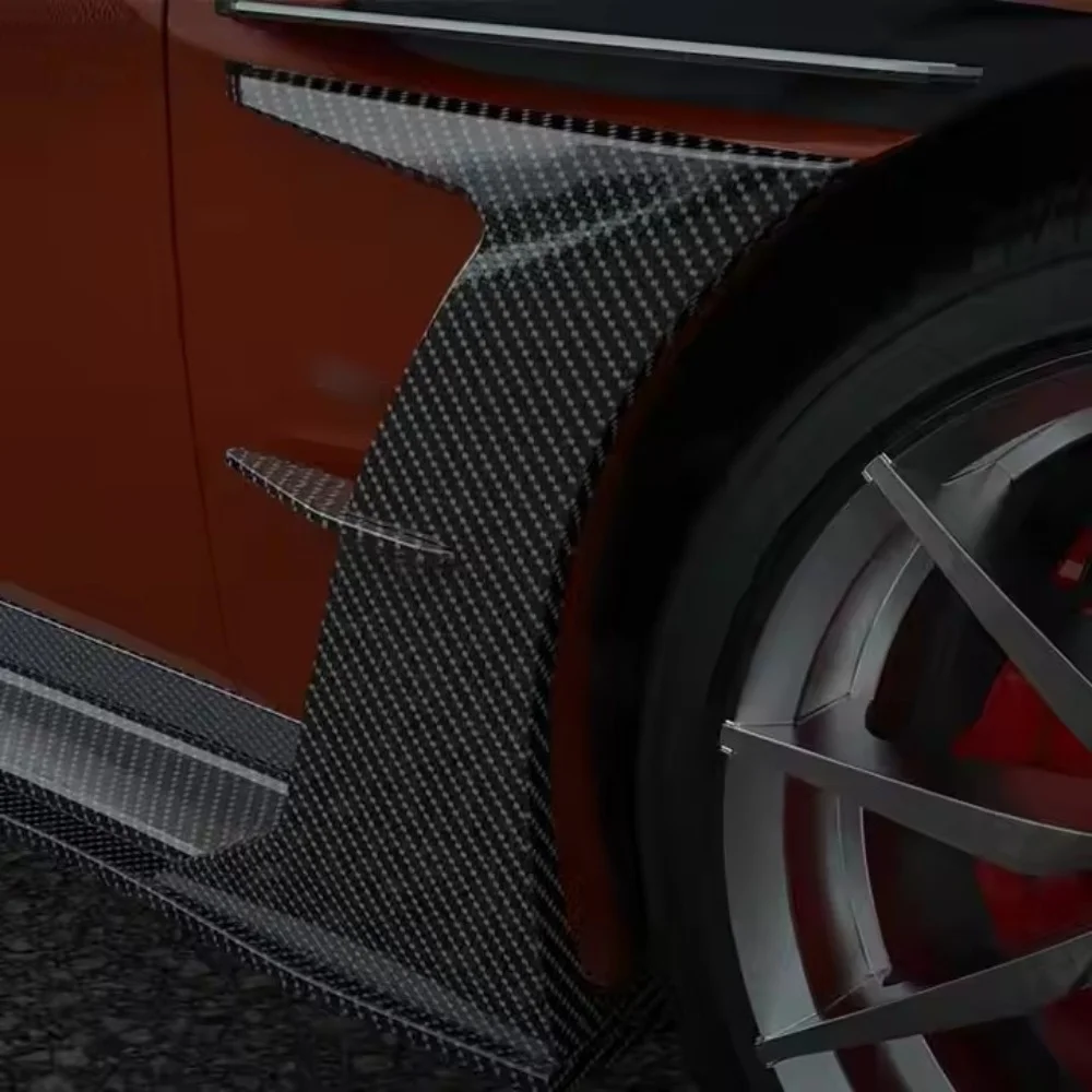 Upgrade PK Style Dry Carbon Fiber Leaf Panel Decoration for Aston Martin DB11 Front Leaf Panel Decoration body kit