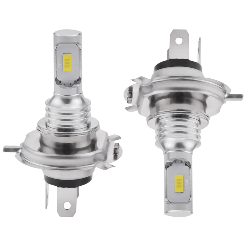 2X H4 9003 Hb2 6000K Super White Csp Led Headlight Bulb Kit High Low Beam Canbus