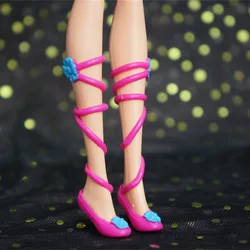 10 Pairs/Lot Shoes for 30 cm Doll 1/6 BJD Accessories Lalki Princess Zapatos Pullip Bonecas Sandal Heels Shoes Bay Toy