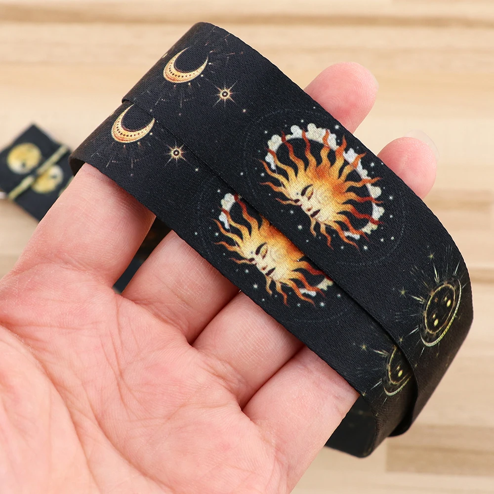 Mystic Sun Moon Neck Strap Lanyard For Keys ID Card Gym Phone Straps USB Badge Holder DIY Hang Rope Lariat Lanyard