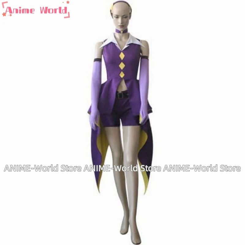 《Custom size》Anime Dark Jewel Cosplay Costume Halloween New Years Christmas Costume