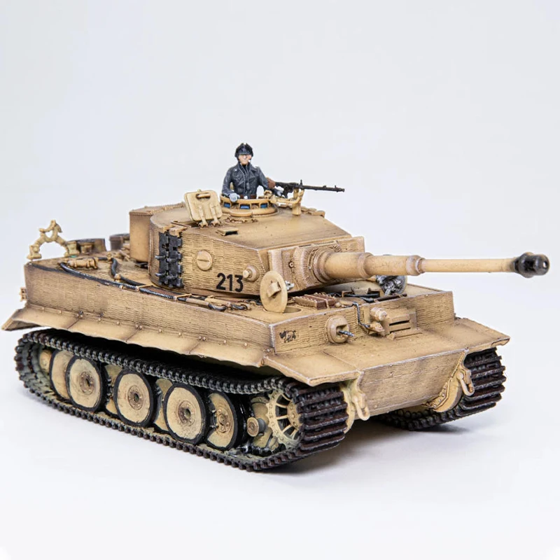 AM 1:72 Scale Tiger Heavy Tank E Type Simulation Resin Model Static Display Collectible Toy Gift Souvenir Decoration