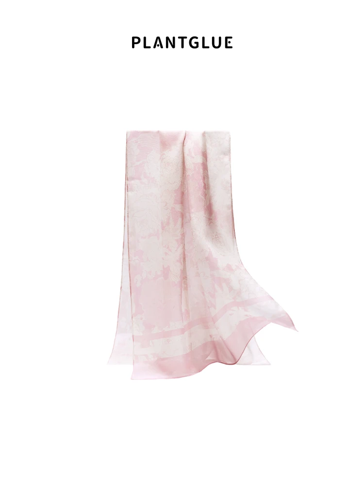 

Spring Summer Silk Scarf Necktie Chiffon Sunscreen Long Scarf Women's Mother's Day Gift Floral Print Rectangle Shape Versatil...