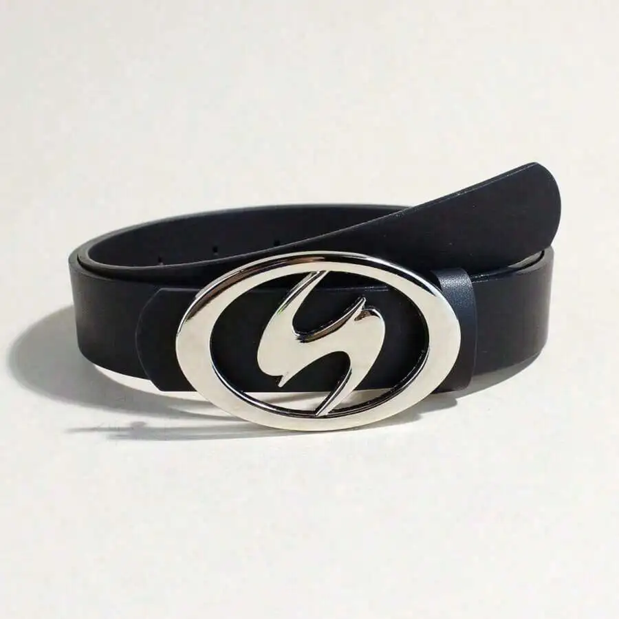 1pc Y2K Millennium Style 4-Metal Belt for Jeans Pants Leather Jackets Streetwear Outdoor Fashion Autumn Winter Accessory view 2