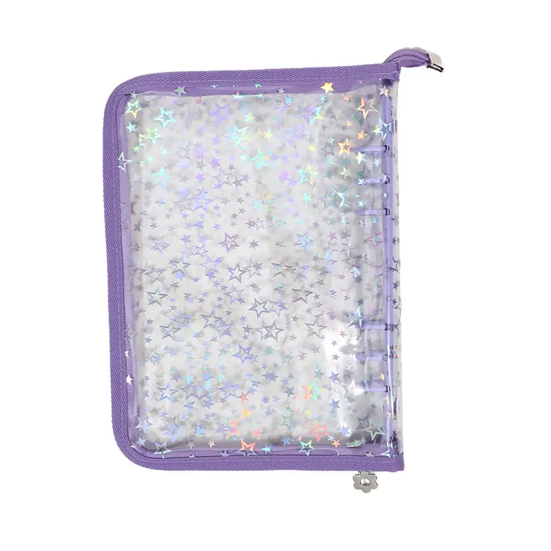 Aufkleber-Organizer-Ordner A5 Aufkleber-Sammelalbum Wiederverwendbare Aufkleber-Taschen und Transparente Wasserdichte Reißverschluss-Aufbewahrungshüllen – Detail 30