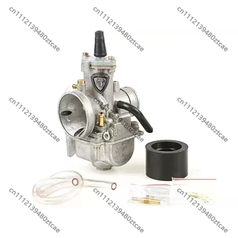 28‑34mm PWK Slide Racing Modified Carburetor, 2‑Stroke & 4‑Stroke Motorcycle Fuel System Upgrade Replacement Spare Part
