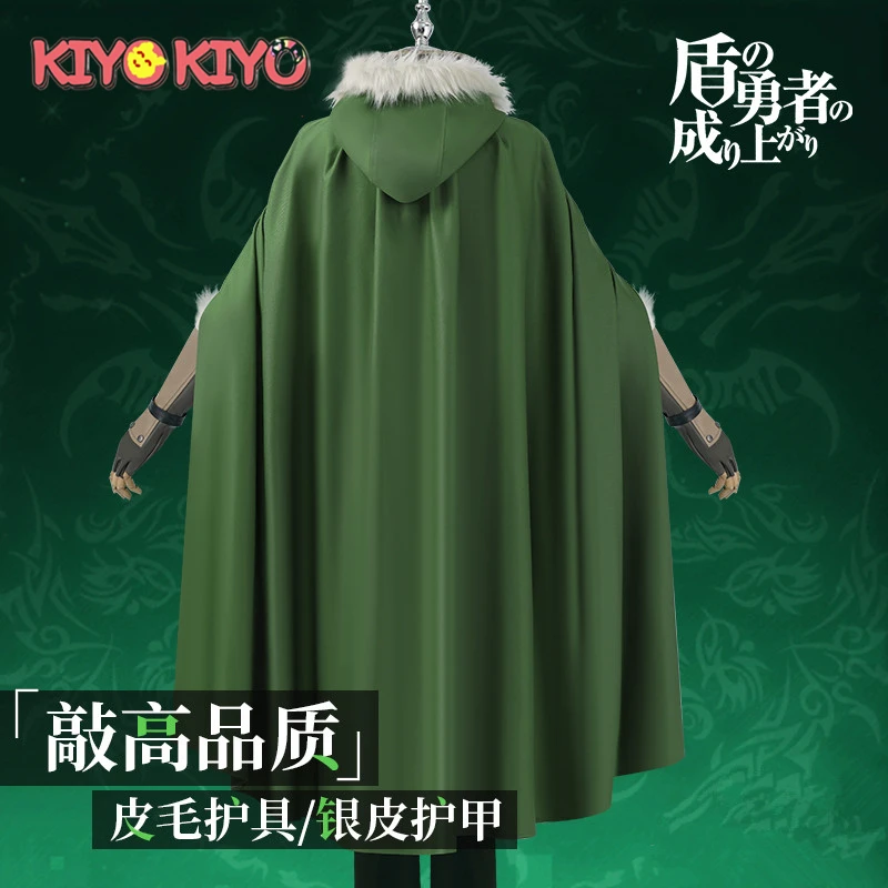 KIYO-KIYO Anime Tate no Yuusha no Nariagari Raphtalia Cosplay Naofumi Iwatani Cosplay Costume Halloween Costume Full set for Men