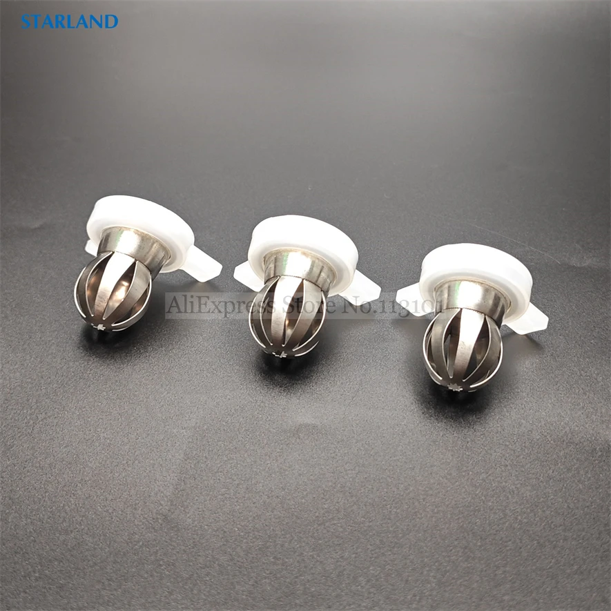 3 قطع بتلات على شكل قبعات النمذجة فوهة البتالين غطاء MK صانع الآيس كريم لينة خدمة قطع غيار الماكينات داخل القطر 29 مللي متر