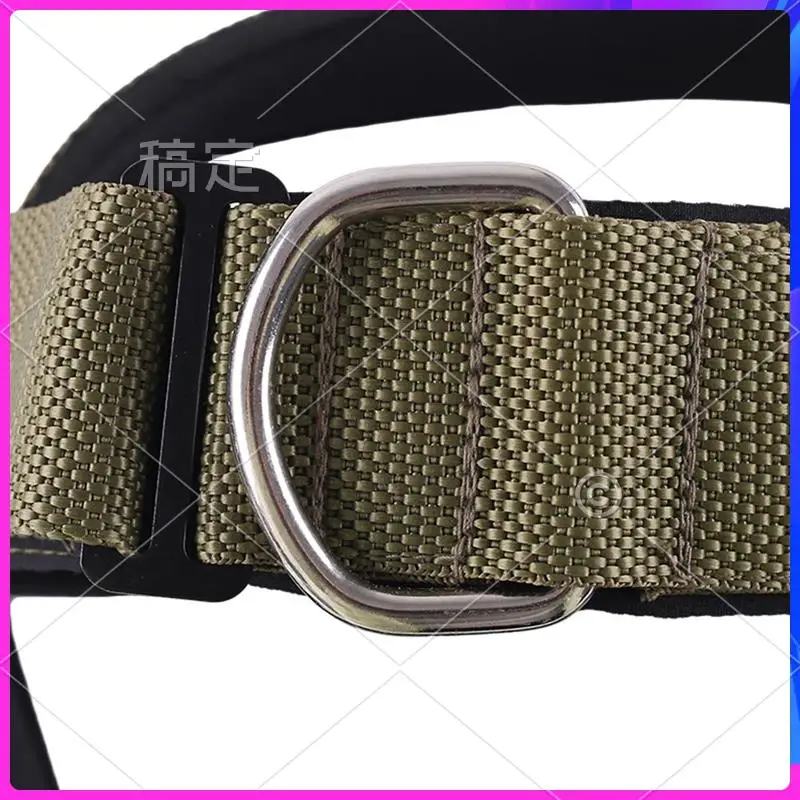 

AUU-Weight Lifting Head Neck Straps,Nylon Cap With Chain,Increases Neck Core Strength,Neck Harness,Neck Trainer For Home