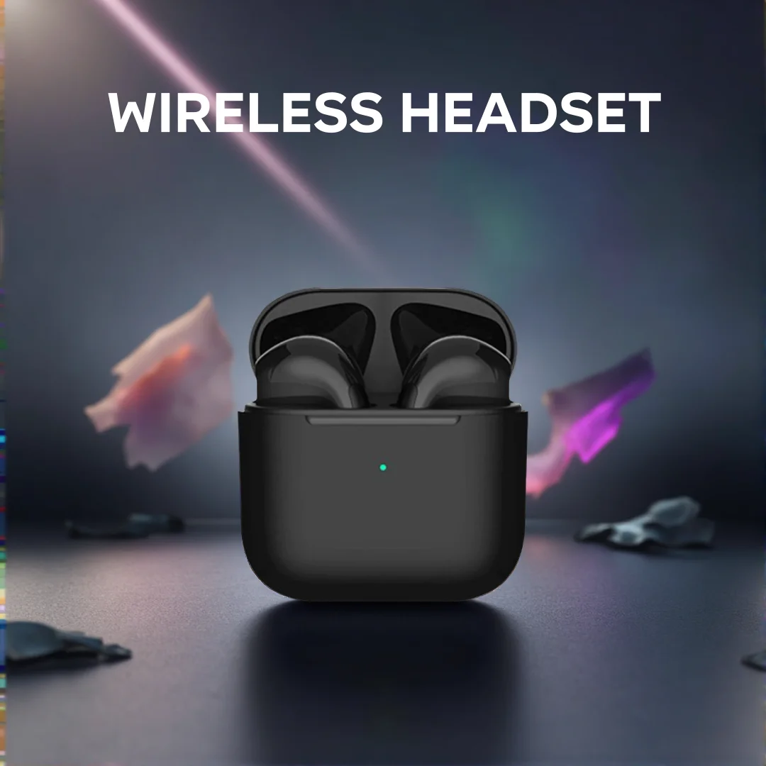 In-Ear Bluetooth Earphones Wireless Headset with Microphone for Sports - Hands-Free Headphones Game