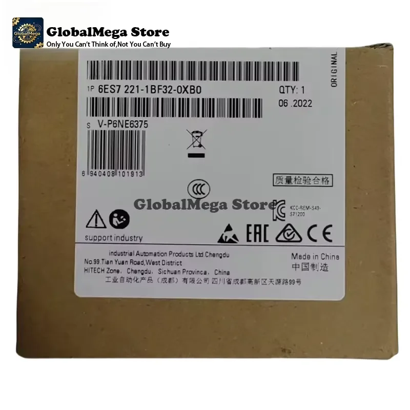 2026 Latest Programmable Logic Controller PLC Module S7-1200 Digital Input Module 6ES73231BH010AA0 Industrial Automation