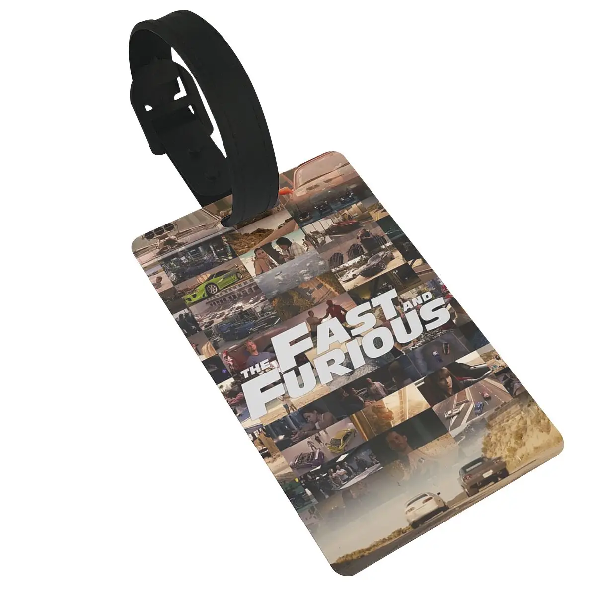 Fast And Furious - Legends - Tribute Luggage Tags Suitcase Accessories Travel Baggage Boarding Tag Label Holder ID Name Address