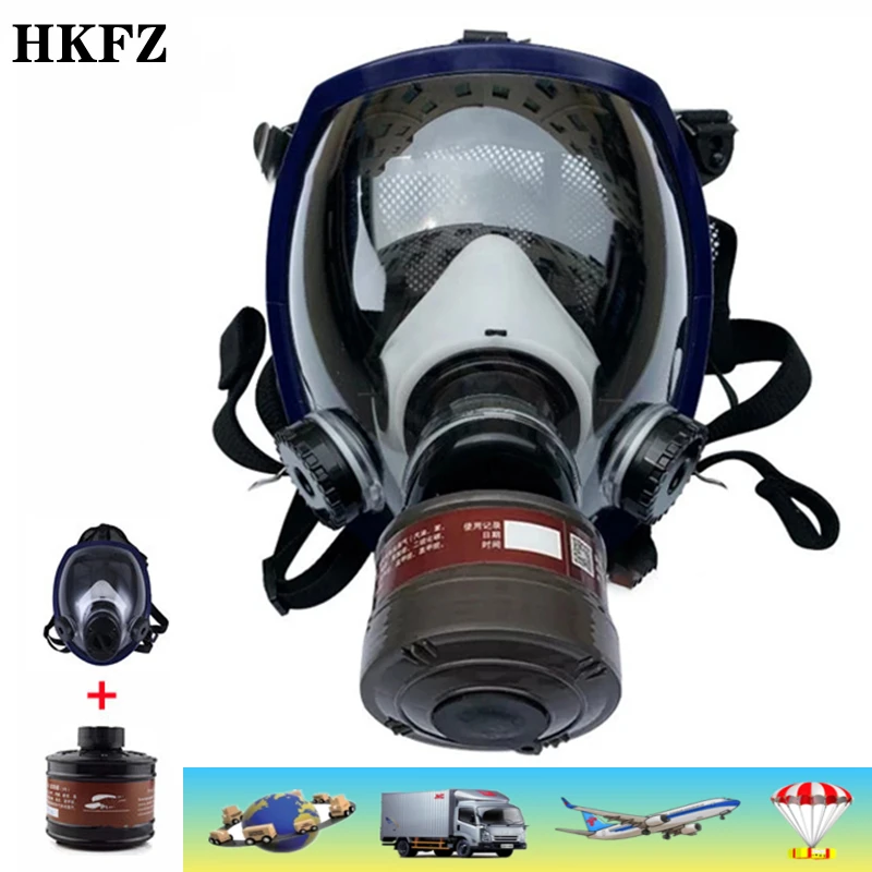 chemical nuclear radiation respirator full face mask 6800 2 in 1 gas mask paint insecticide spray silicone gas mask