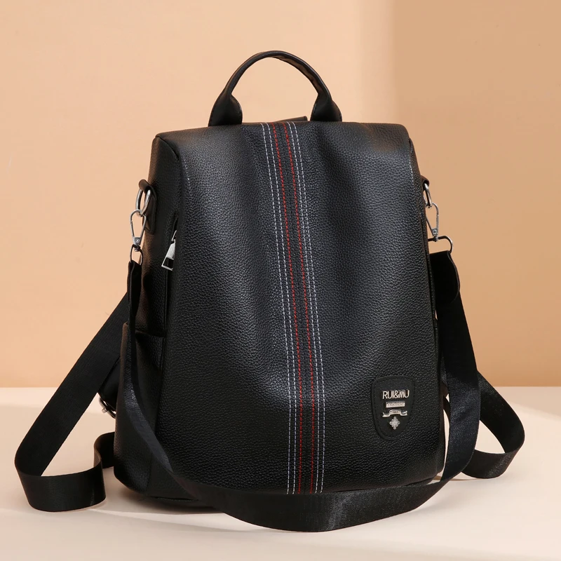 2024 Fashion High Quality Women Oxford Waterproof Backpack Large Capacity Ladies Brand Travel Handbags Anti Theft School Bags