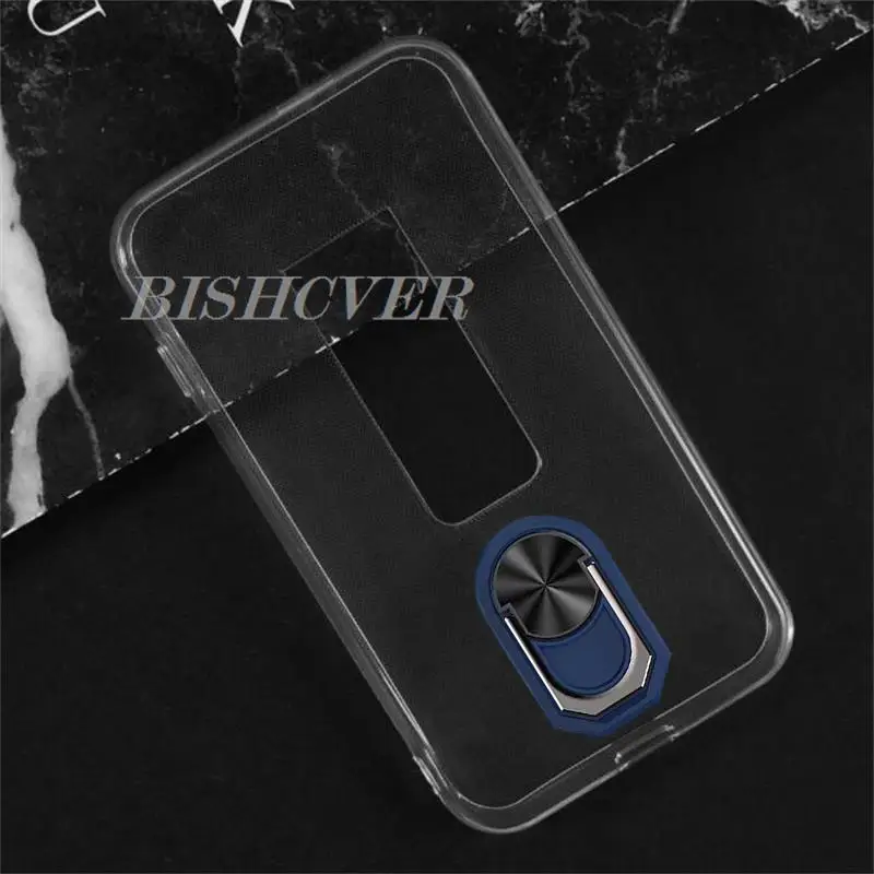 For Samsung Galaxy 5G Mobile Wifi SCR01 Back Ring Holder Bracket Phone Case Smartphone TPU Soft Silicone Cover