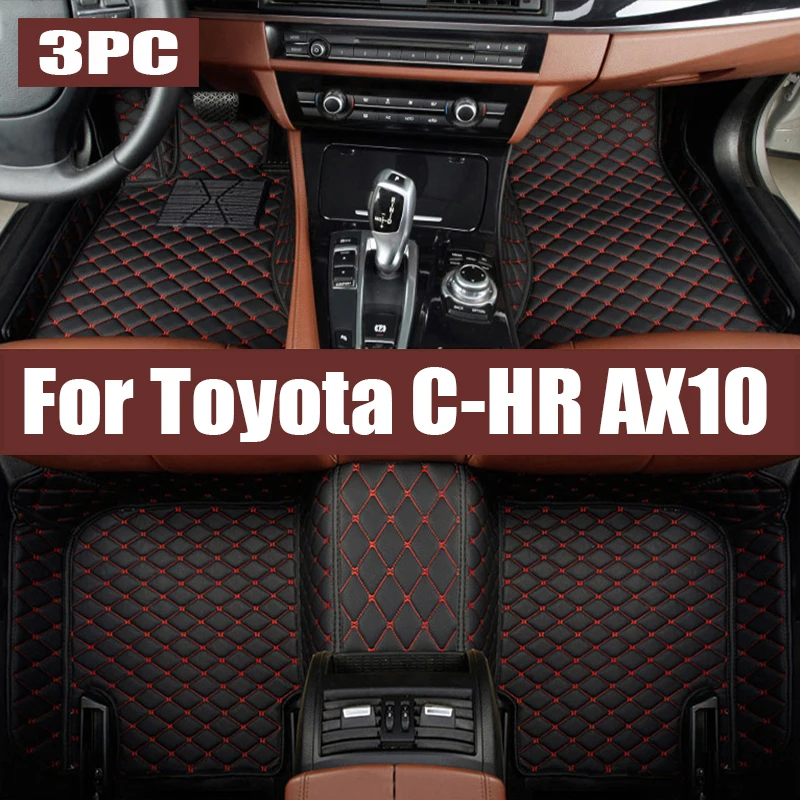 

For Toyota C-HR AX10 2018-2023 CHR LHD RHD Auto Car Floor Mats All-Weather Foot Mats Odorless Pad Waterproof Interior Accessory