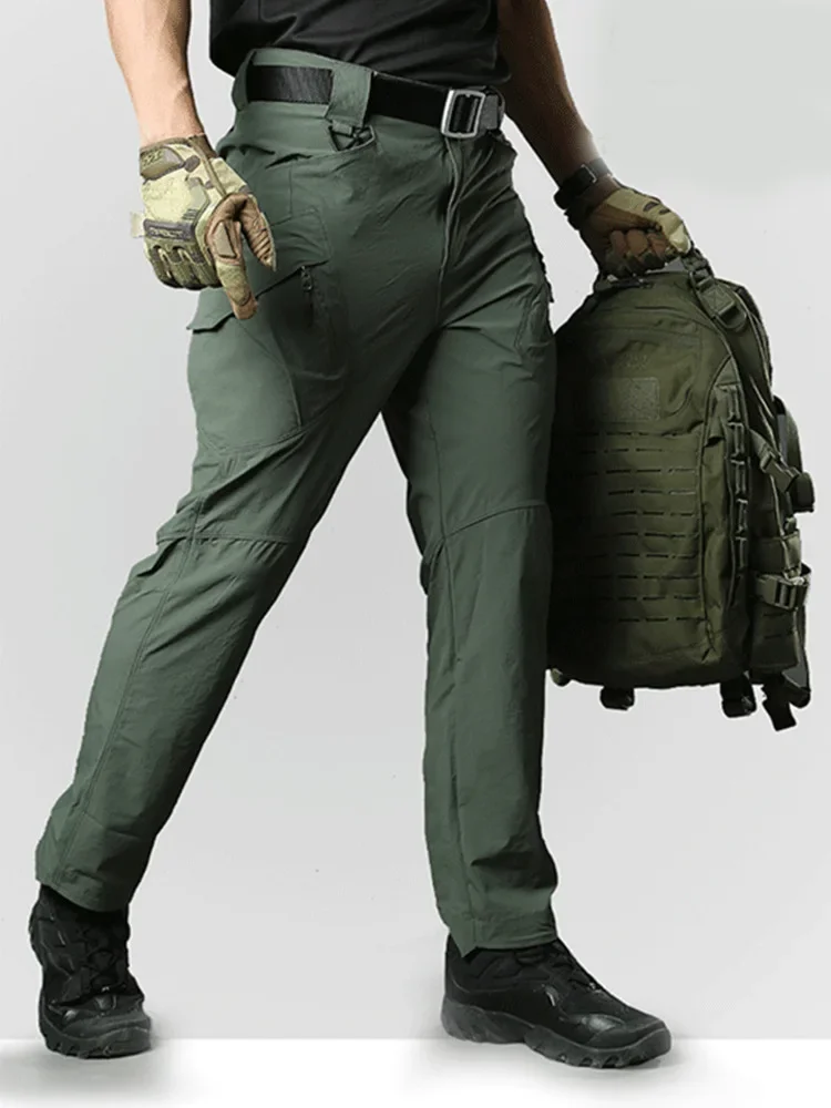 

Summer Men's Tactical Tom IX9 Summer Outdoor Quick Drying Breathable Comfortable Ssoft Hiking Workwear Combat Training Pants