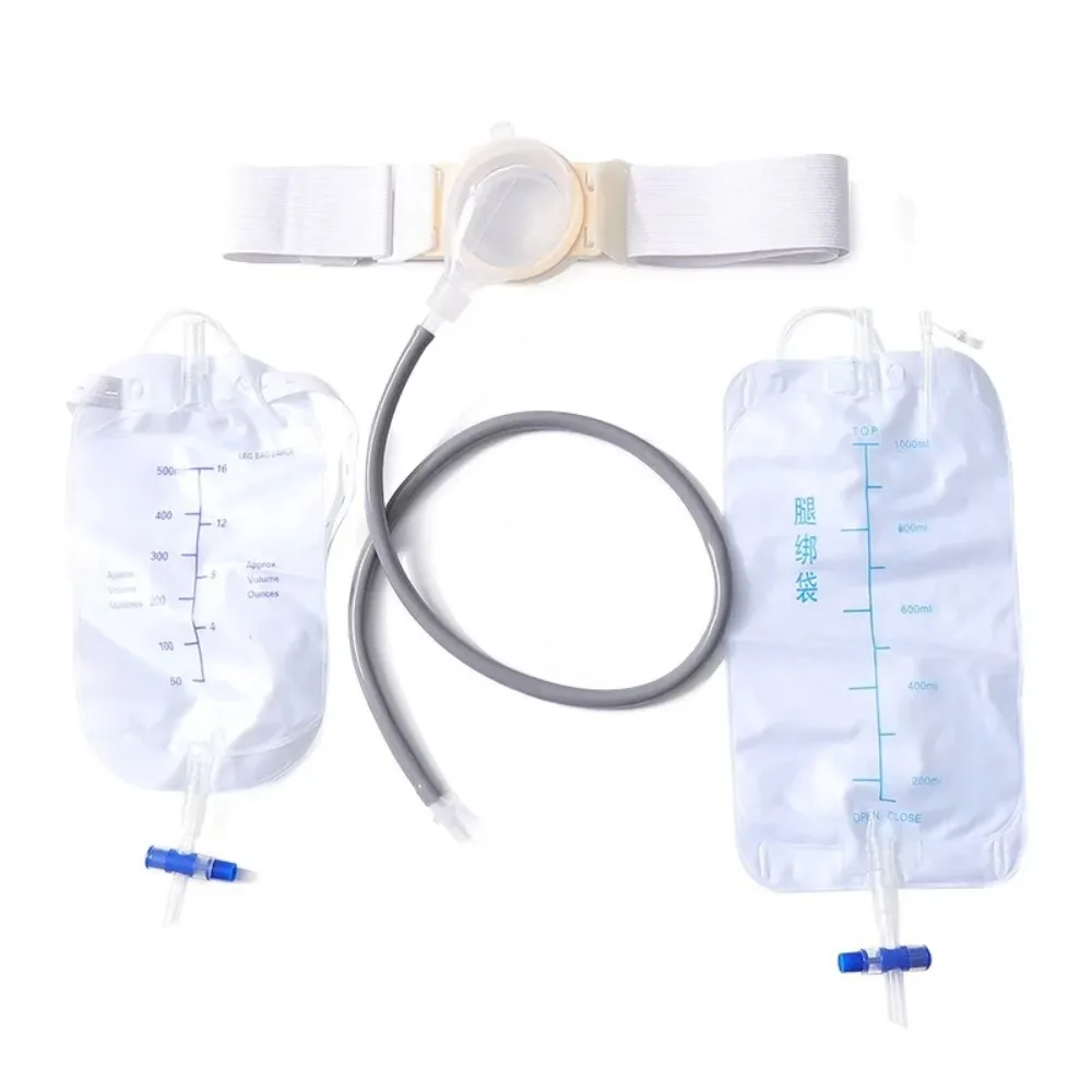 

Urinary Ostomy Bag Elderly Incontinence Urinary Tracheostomy Bag Waist Side Urine Collection Bag After Bladder Surgery Day Night