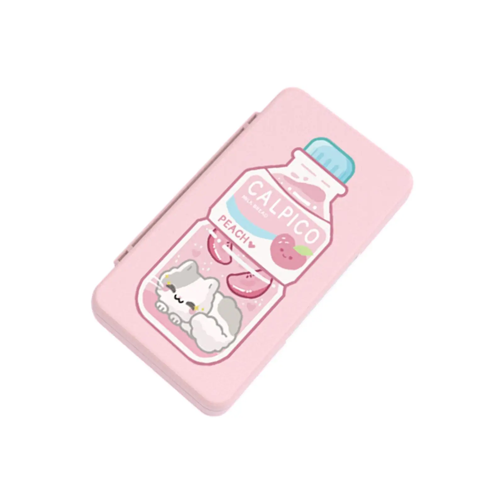 48 Game Card Case Pink Safe Protector Automatically Adsorbed Design Accessories Compatible Game Holder Portable Card Holder Box