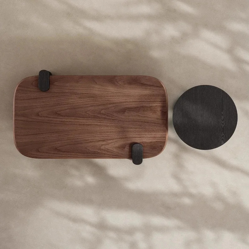 

Irregular Black Coffee Table Decor Portable Design Japanese Coffee Table Decor Luxury Mesa De Centro Sala Home Furniture