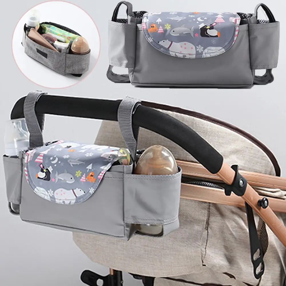 Mummy Bag Pram Buggy Infant Nappy Bags Carriage Stroller Cup Holder Bottle Holder Stroller Storage Bag Baby Pram Organizer