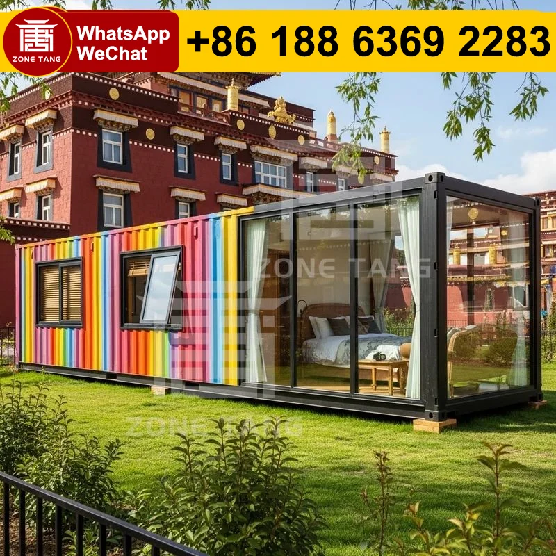 

Flat Pack Homes Outdoor Garden House Eco-Friendliness Prefabricated Holiday Home Luxury Modern High Quality Customize Design