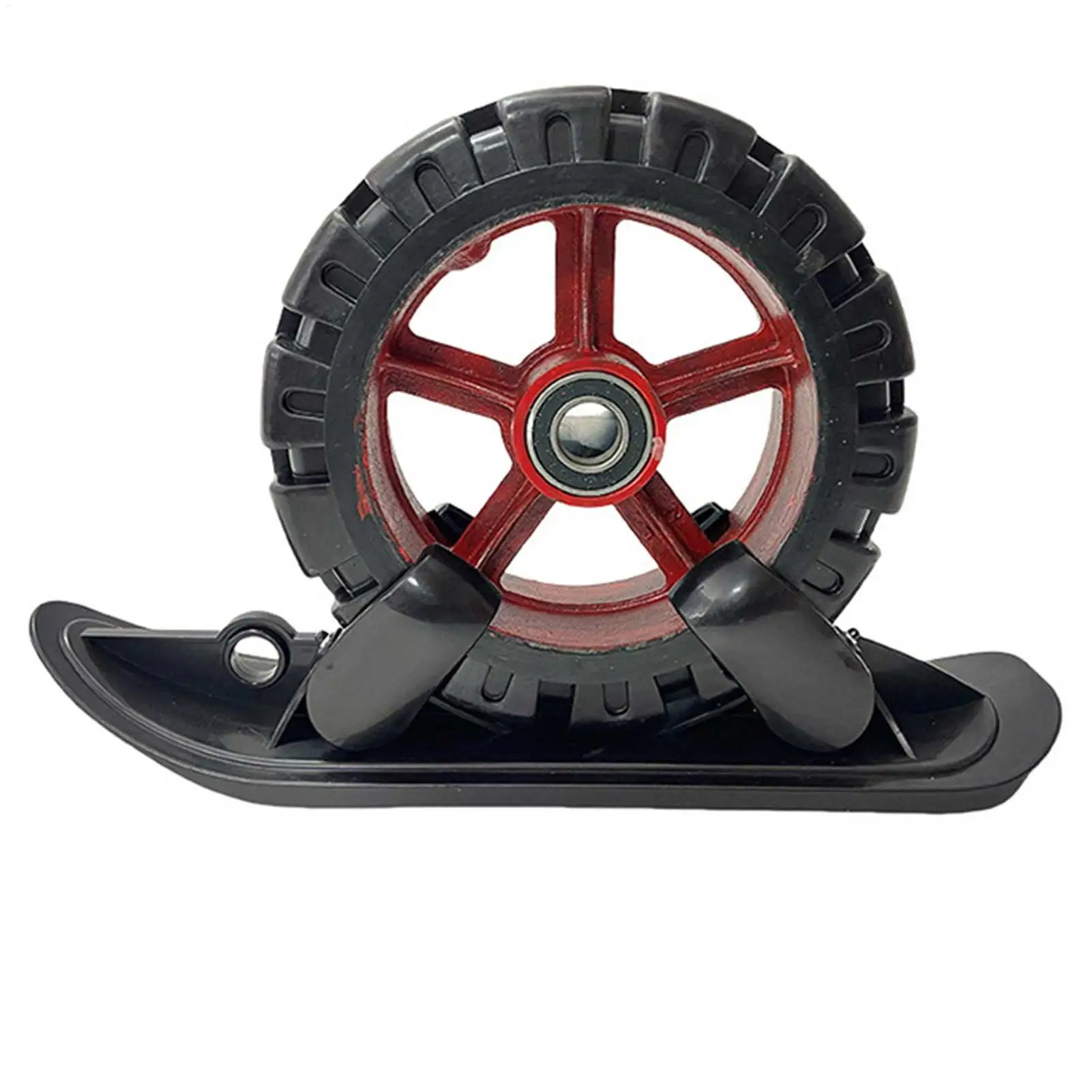 

Snow Scooter Ski Sled 2 in 1 Snow Scooter Strollers Wheel Ski Sled Skiing Attachment for Bicycle Outdoor Sports Lakeside Paths