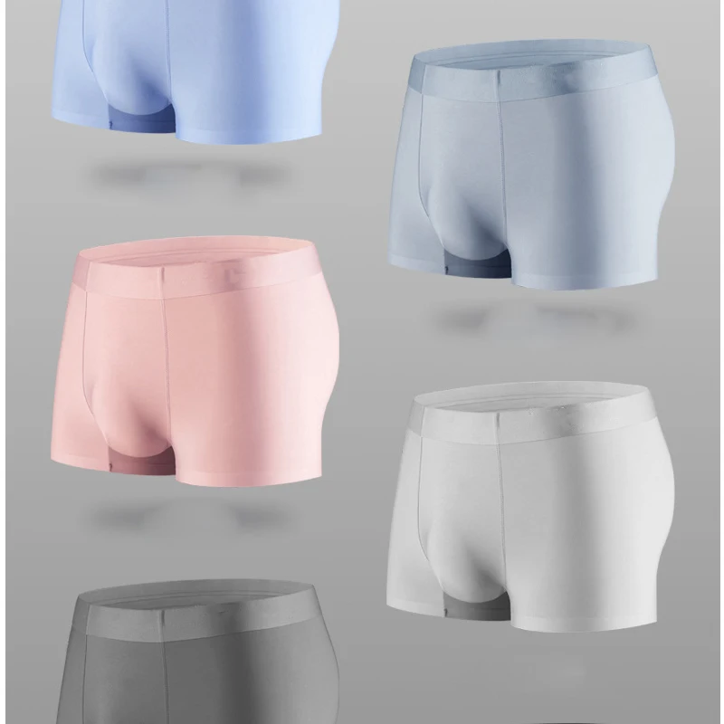 Xiaomi Men's Underwear Graphene 3A Antibacterial Underpants Men Boxer Shorts Moisture Absorbent Male Panties No trace ice silk