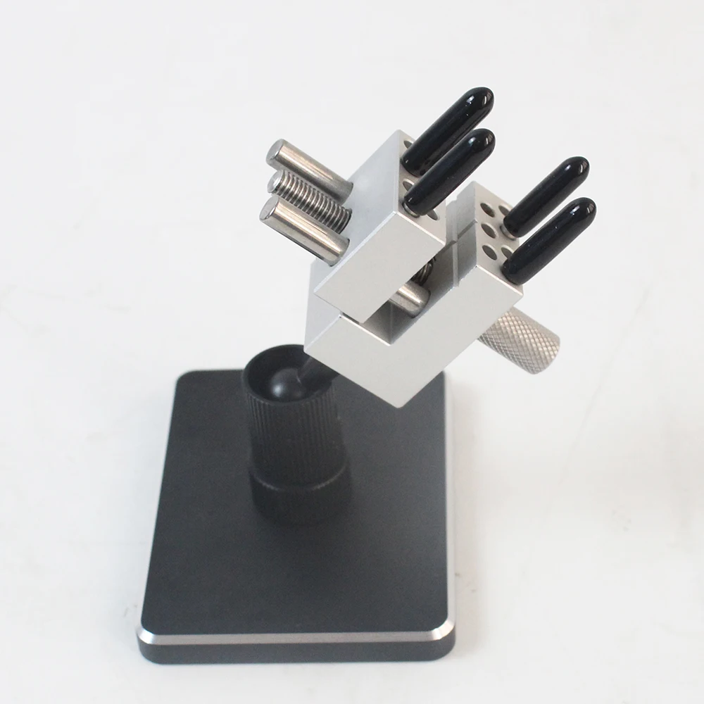 304 Stainless Steel Mini Precision Vise - Adjustable Multi-Function Clamp for DIY Crafts Model Making & Workbench Jewelry Repair